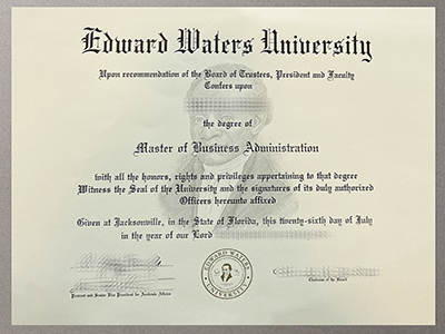Order Edward Waters University diploma