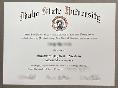 make Idaho State University diploma