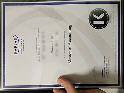 Order Kaplan Business School Australia diploma