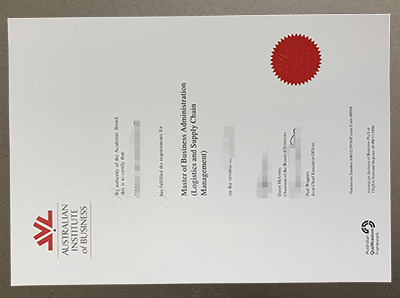 Make Australian Institute of Business diploma