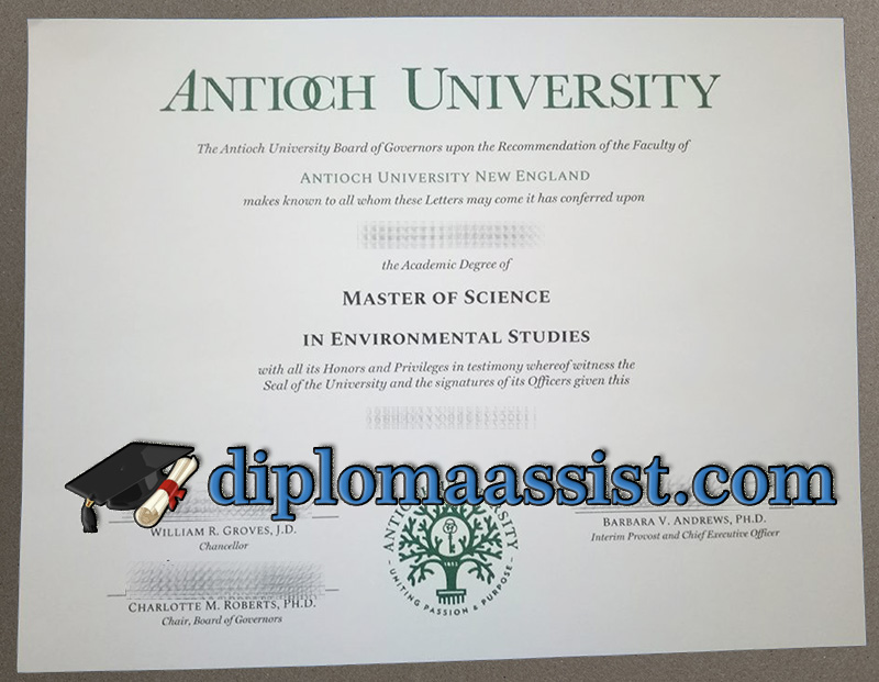 Buy Antioch University diploma online