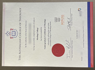 Make Australian College of Theology degree