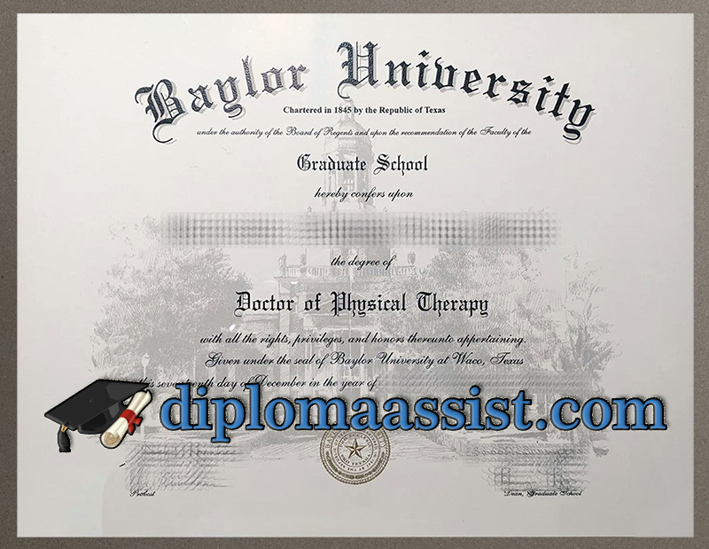 Buy Baylor University diploma