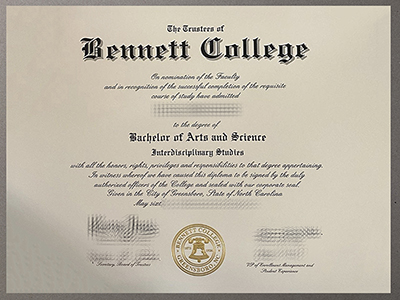 Bennett College diploma