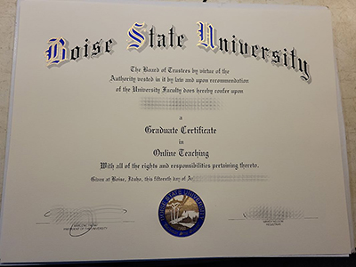 Where to order Boise State University diploma?