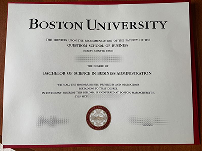 Buy Boston University degree