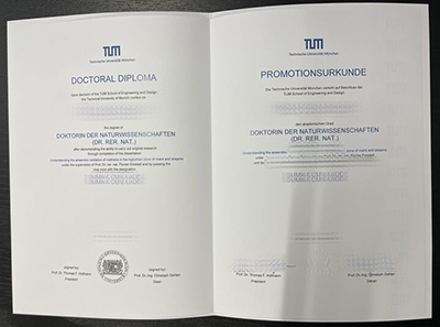 Make Technische Universität München diploma