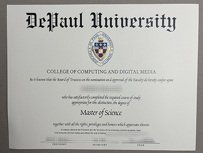 get Depaul University diploma