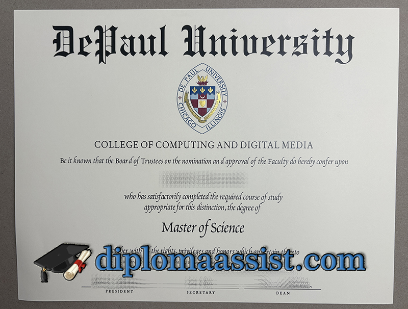 get Depaul University diploma