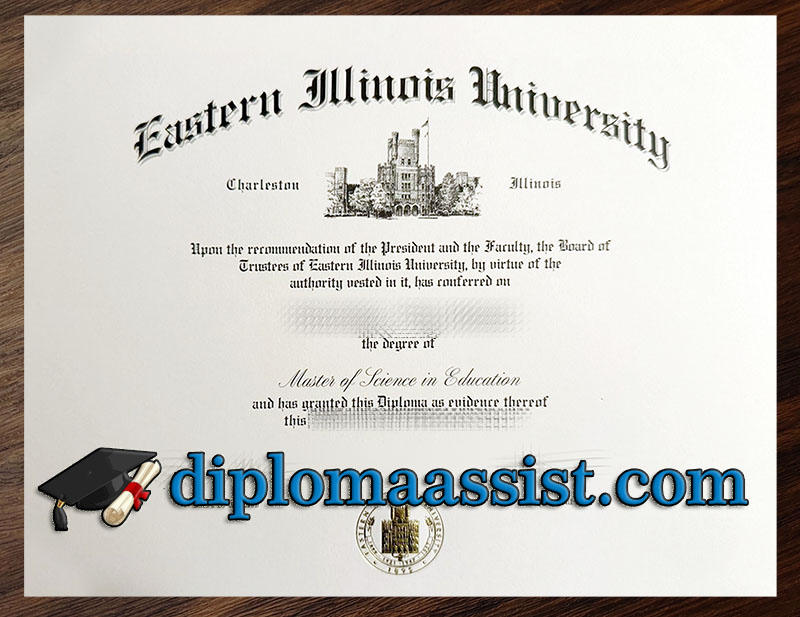 Make Eastern Illinois University diploma