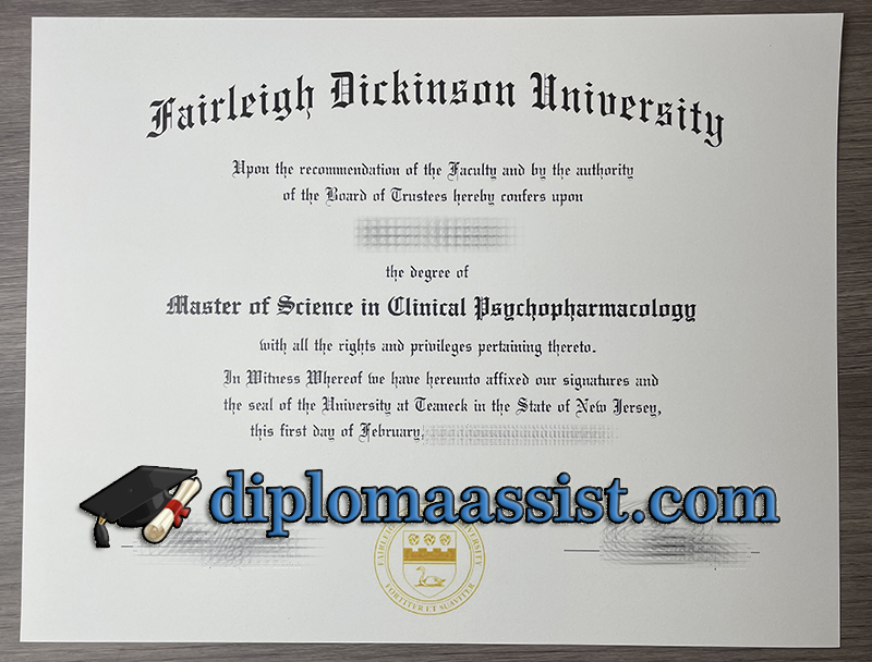 get Fairleigh Dickinson University degree