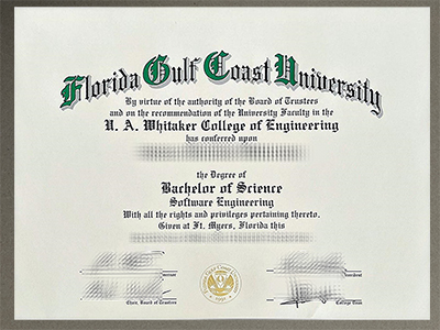 Order Florida Gulf Coast University diploma