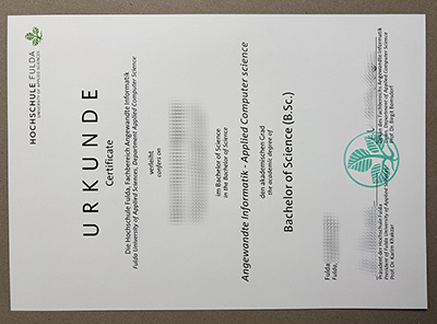 make Hochschule Fulda diploma