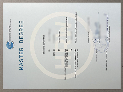 get Hochschule Ruhr West Master degree