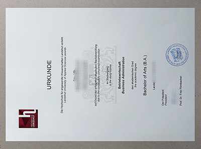 Hochschule Landshut Urkunde