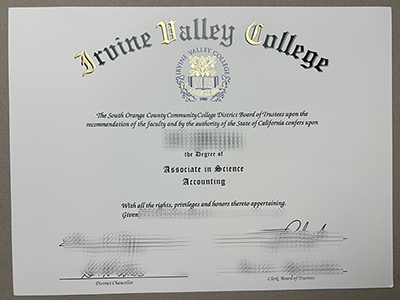 Irvine Valley College degree