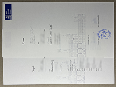 Order Leibniz Universität Hannover Urkunde