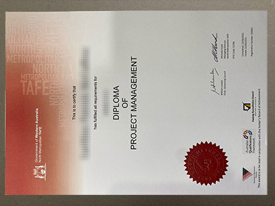 get North Metropolitan TAFE certificate