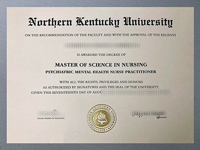 Northern Kentucky University diploma