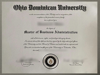 Order Ohio Dominican University diploma