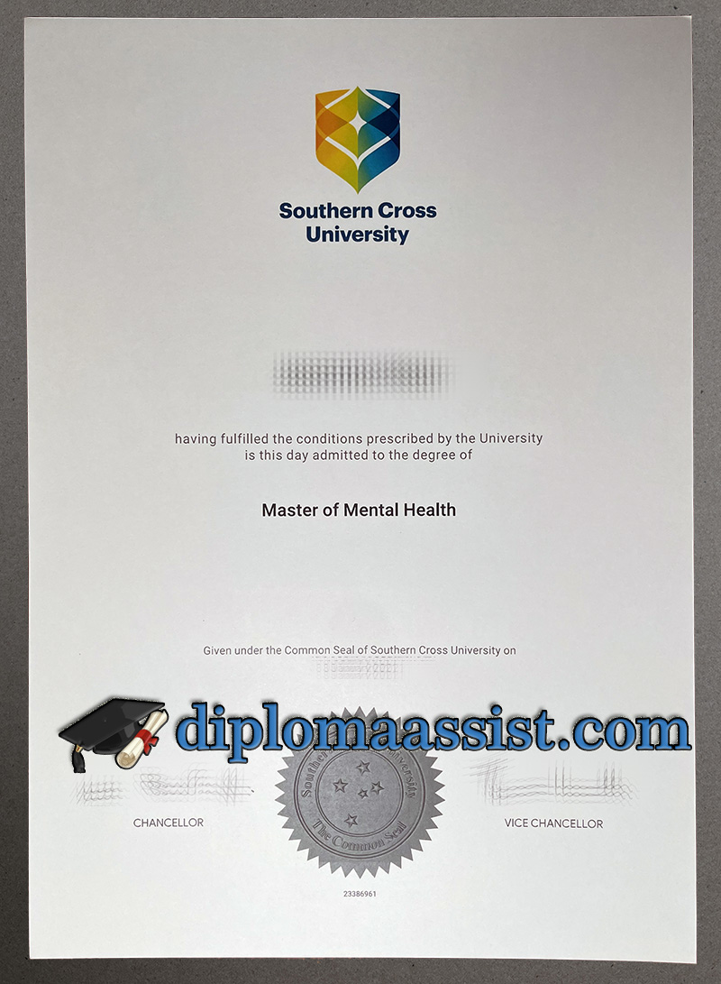 Southern Cross University diploma