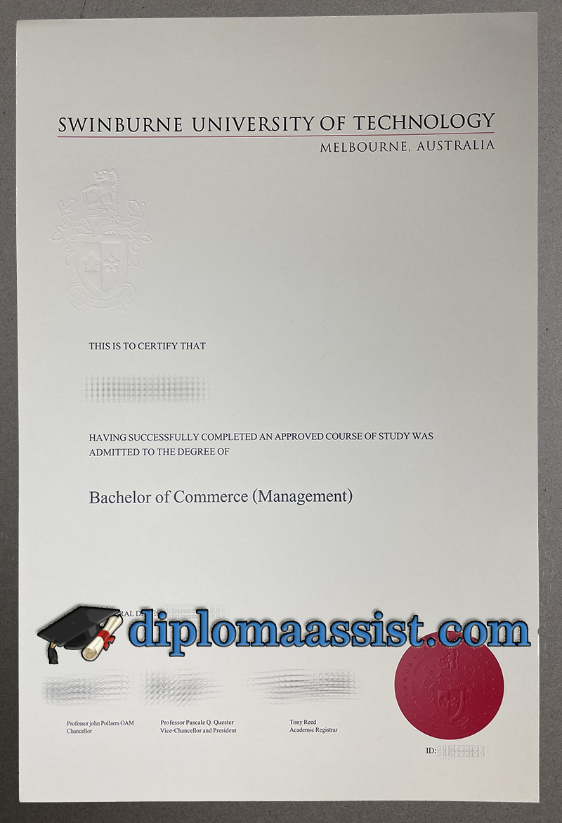 Swinburne University of Technology degree