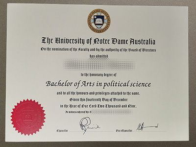 University of Notre Dame Australia degree