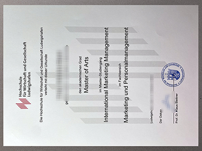 HWG Ludwigshafen diploma