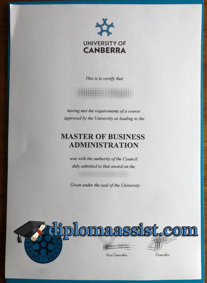 University of Canberra diploma