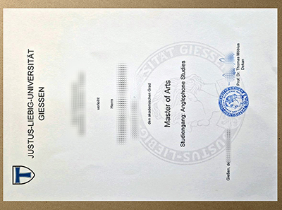 Justus Liebig University Giessen Diploma
