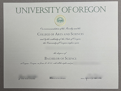 Order University of Oregon diploma