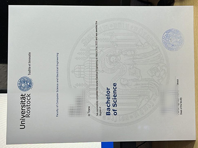 Universität Rostock Urkunde