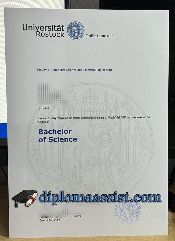 Universität Rostock diploma