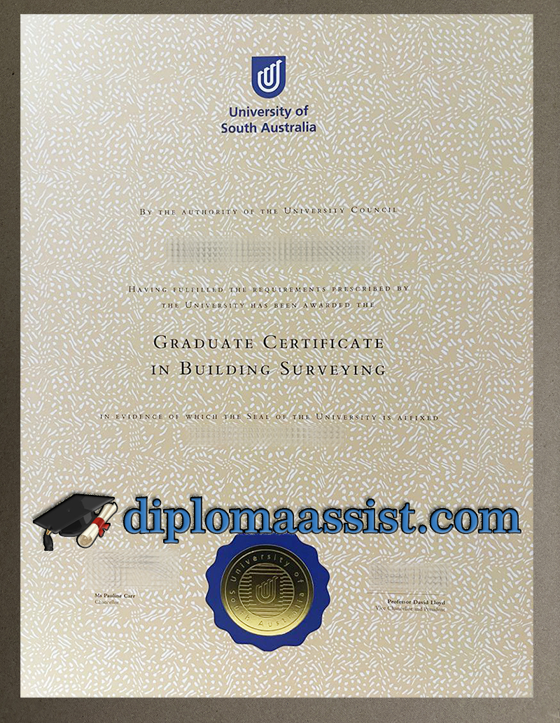 Make University of South Australia diploma