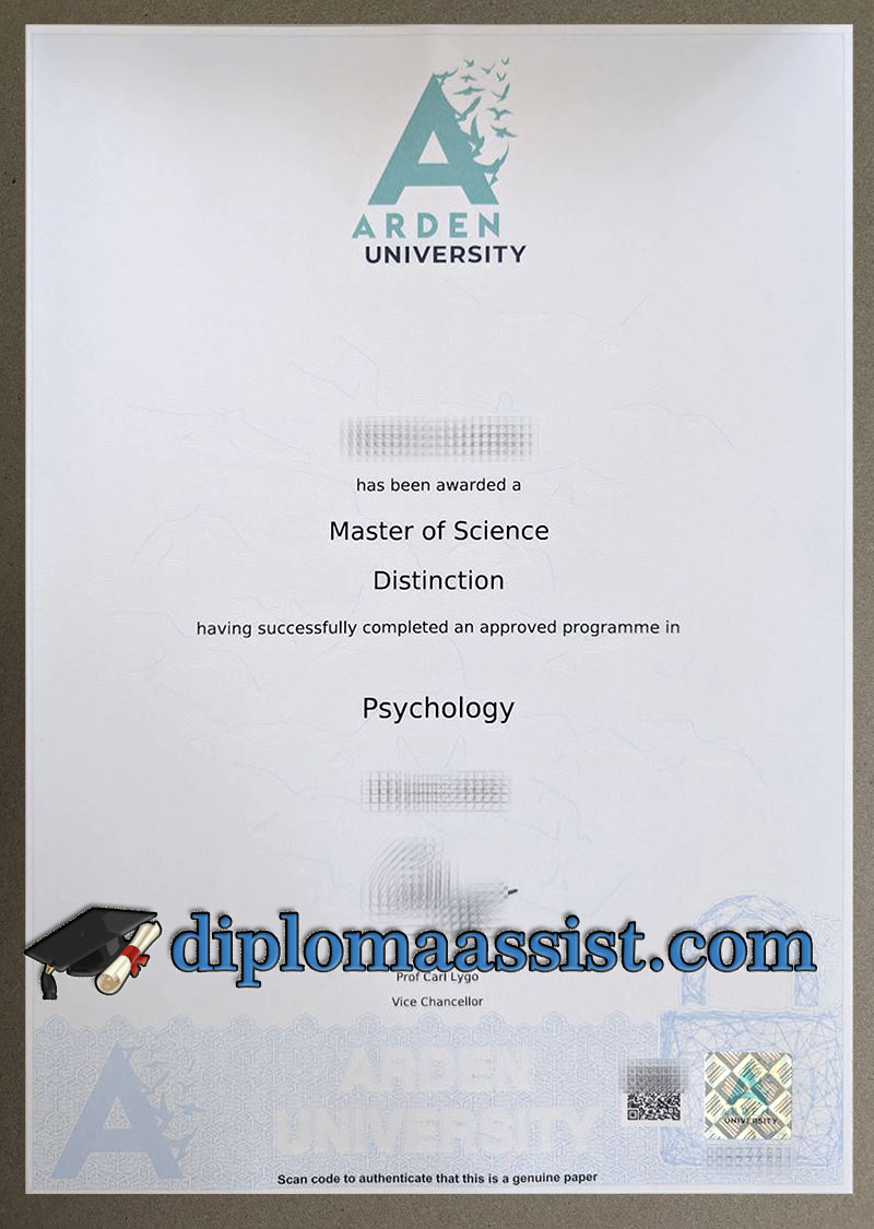 Buy Arden University diploma, get Arden University degree online