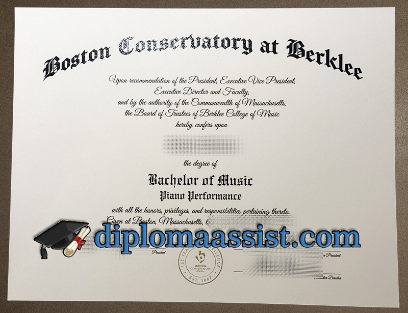 Boston Conservatory degree