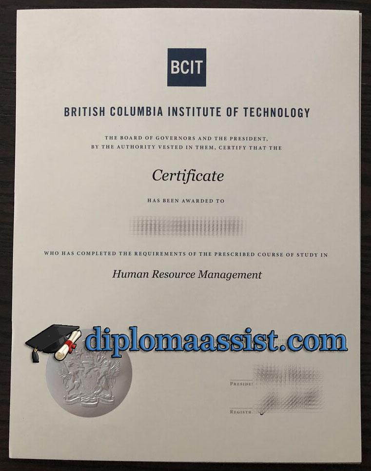 BCIT realistic diploma for engineering and technical programs.