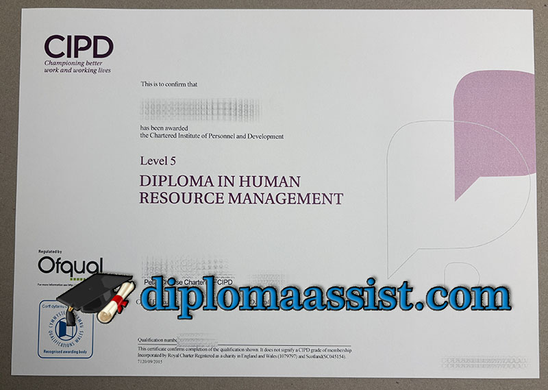 CIPD certificate