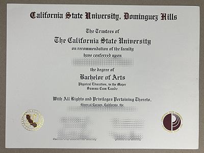 Buy CSU Dominguez Hills diploma