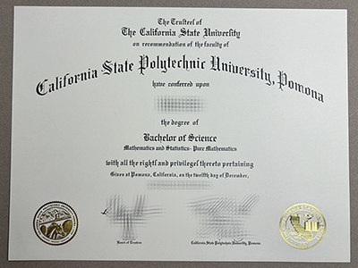 get Cal Poly Pomona diploma