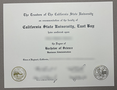 Order California State University East Bay diploma