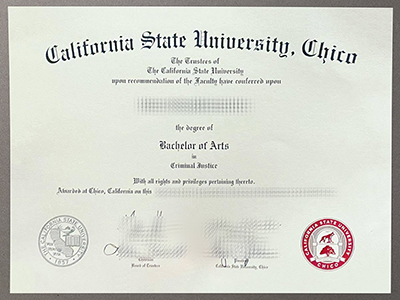 Make California State University Chico diploma