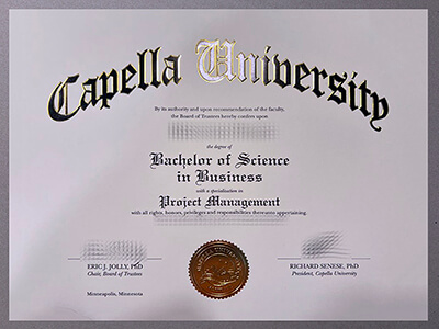 make Capella University diploma