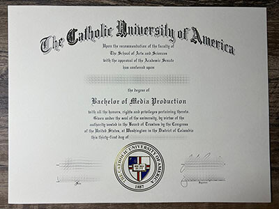 buy Catholic University of America diploma