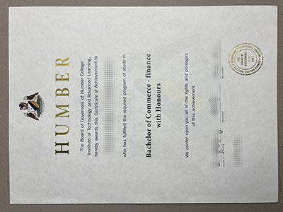 get Humber College diploma