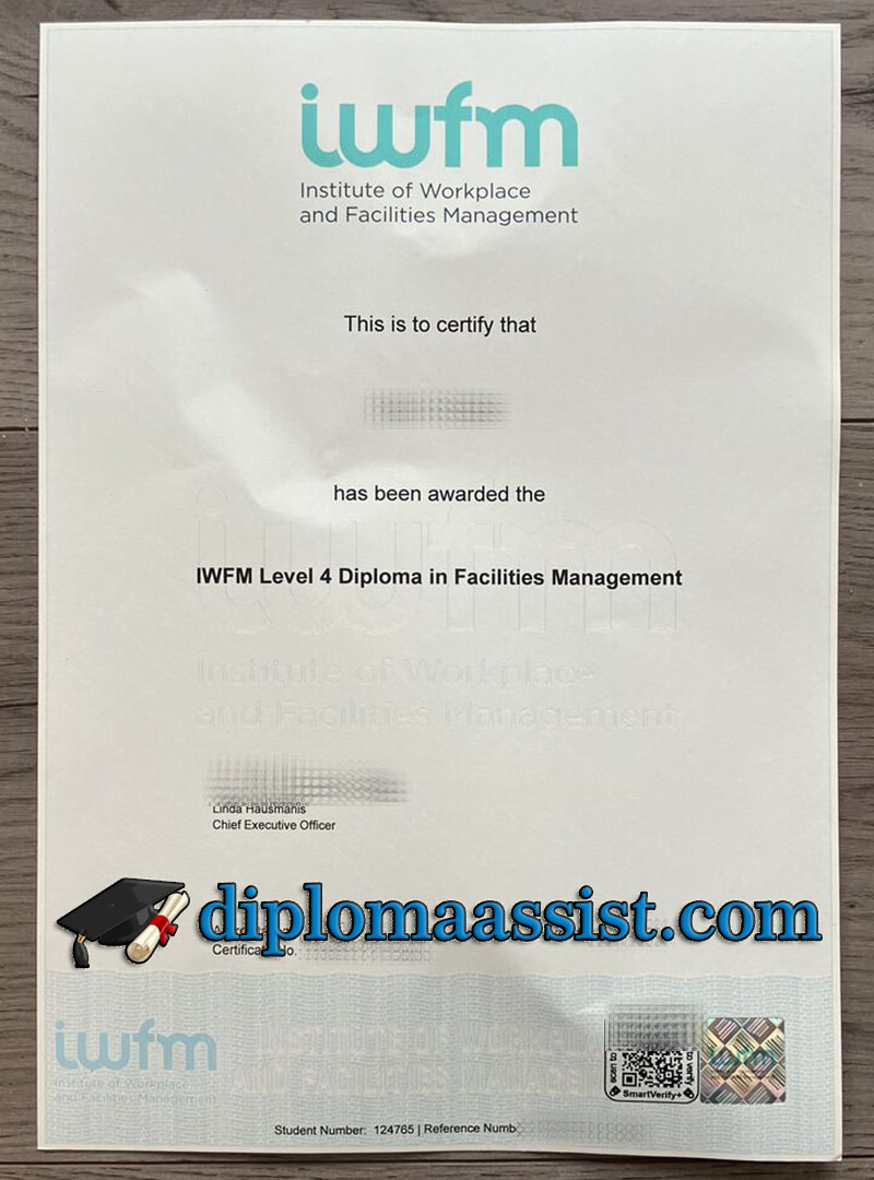 IWFM Level 4 Diploma in Facilities Management