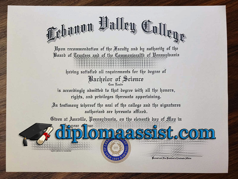 buy Lebanon Valley College diploma