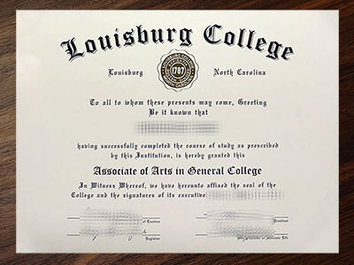 make Louisburg College diploma