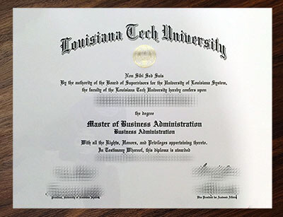 order Louisiana Tech University diploma