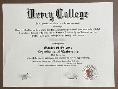get Mercy College diploma